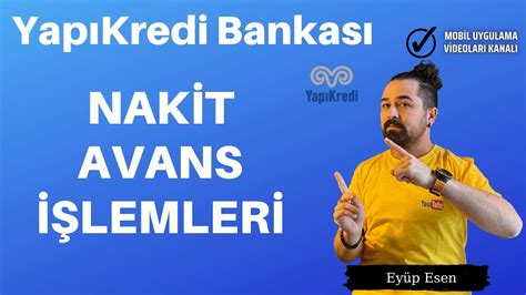 Yapı Kredi Taksitli Nakit Avans