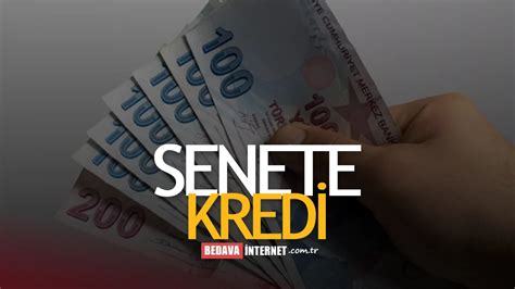 Noter Onaylı Senetle Kredi